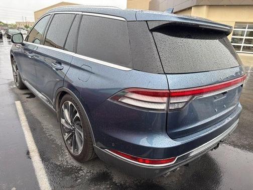 Blue 2020 Lincoln Aviator Reserve AWD