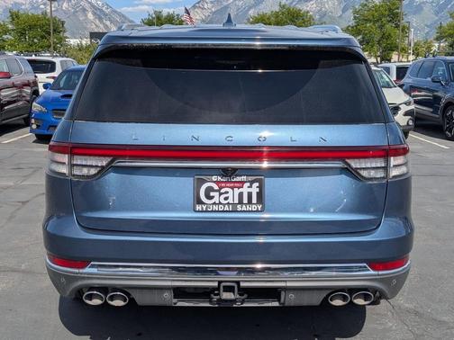Blue 2020 Lincoln Aviator Reserve AWD