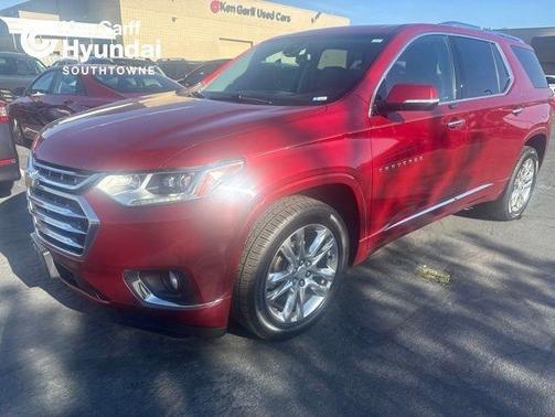 Cajun Red Tintcoat 2018 Chevrolet Traverse High Country