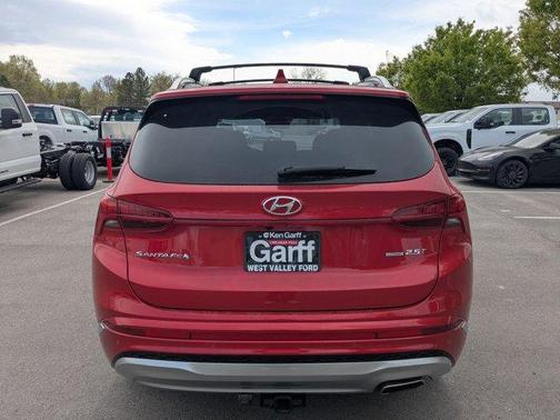 Calypso Red 2021 Hyundai SANTA FE Calligraphy