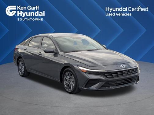 Gray 2024 Hyundai ELANTRA SEL