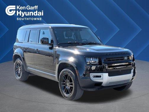 Santorini Black 2025 Land Rover Defender P300