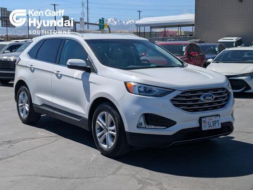 White 2020 Ford Edge SEL