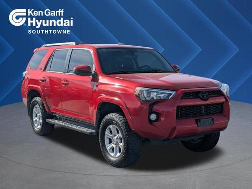 Red 2019 Toyota 4Runner SR5