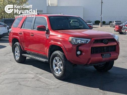 Red 2019 Toyota 4Runner SR5