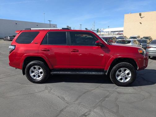 Red 2019 Toyota 4Runner SR5