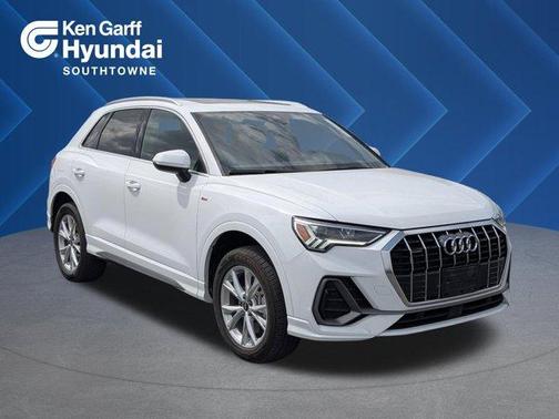 Arkona White 2025 Audi Q3 45 S line Premium