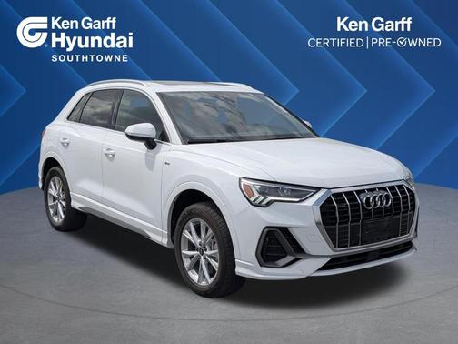 Arkona White 2025 Audi Q3 45 S line Premium