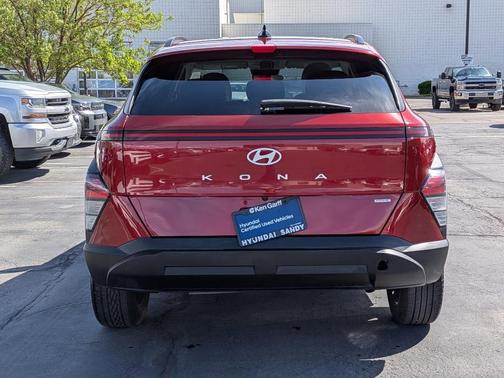 Red Metallic 2024 Hyundai KONA SEL