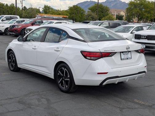 Cloud White 2024 Nissan Sentra SV