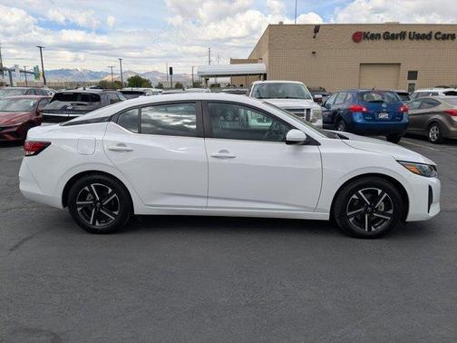 Cloud White 2024 Nissan Sentra SV
