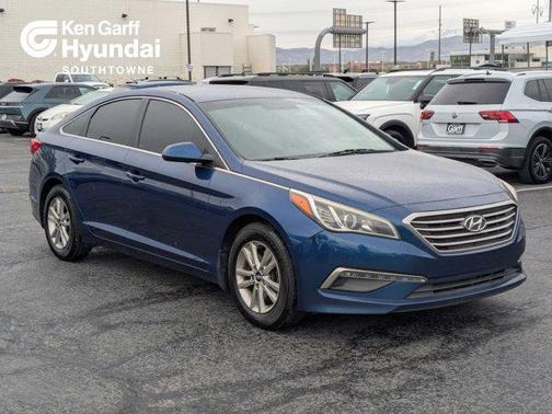 Lakeside Blue 2015 Hyundai SONATA SE