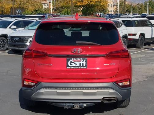 Calypso Red 2020 Hyundai SANTA FE 2.0T Limited
