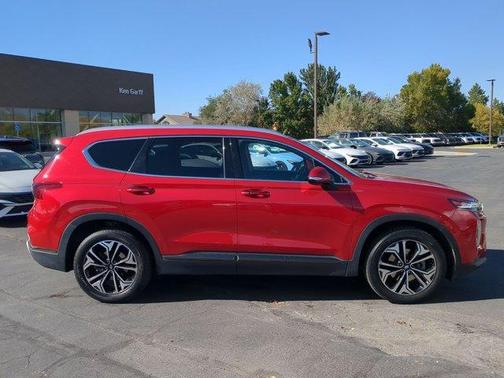 Calypso Red 2020 Hyundai SANTA FE 2.0T Limited