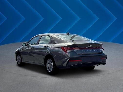 Amazon Gray 2026 Hyundai ELANTRA HEV Blue