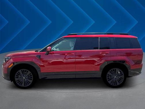 Red 2026 Hyundai SANTA FE HEV Calligraphy