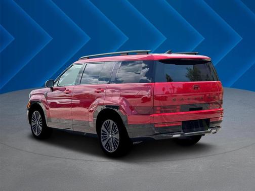 Red 2026 Hyundai SANTA FE HEV Calligraphy