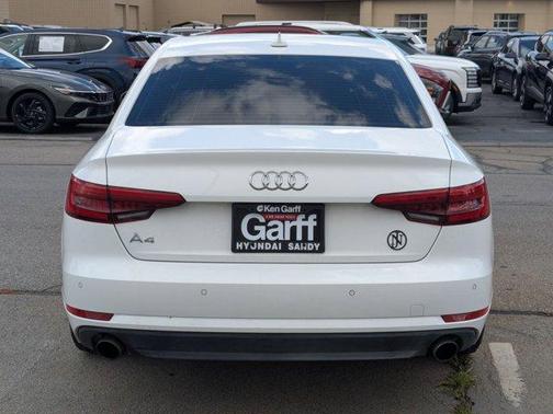 Ibis White 2017 Audi A4 2.0T Premium