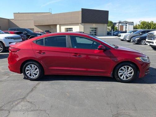 Scarlet Red Pearl 2017 Hyundai ELANTRA SE