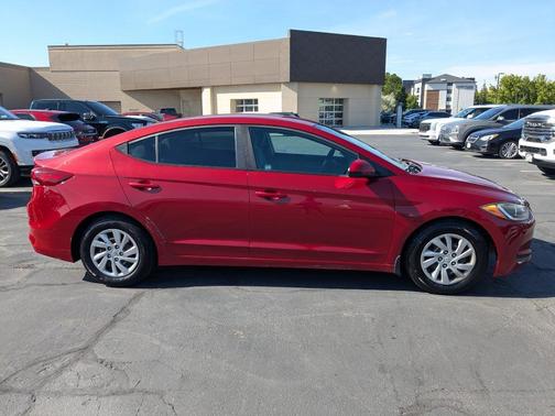 Scarlet Red Pearl 2017 Hyundai ELANTRA SE