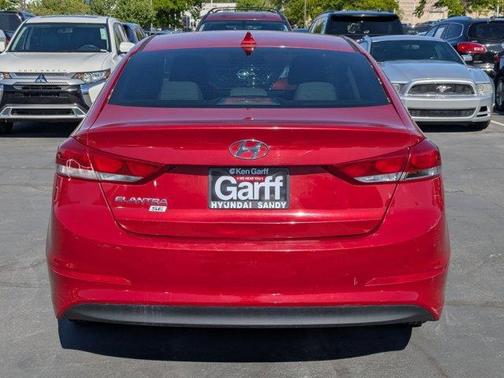 Scarlet Red Pearl 2017 Hyundai ELANTRA SE