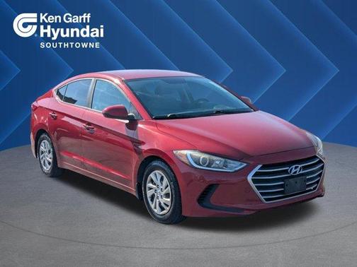 Scarlet Red Pearl 2017 Hyundai ELANTRA SE