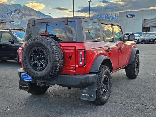 Red 2024 Ford Bronco Wildtrak