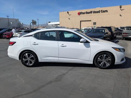 Cloud White 2023 Nissan Sentra SV
