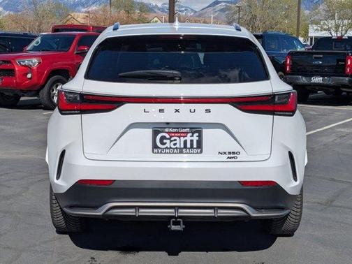 White 2024 Lexus NX 350 F SPORT Handling