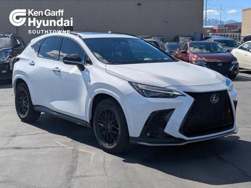 White 2024 Lexus NX 350 F SPORT Handling