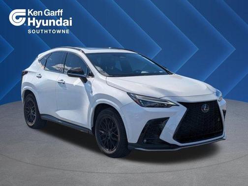 White 2024 Lexus NX 350 F SPORT Handling