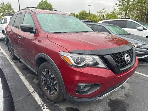 Scarlet Ember 2020 Nissan Pathfinder SV
