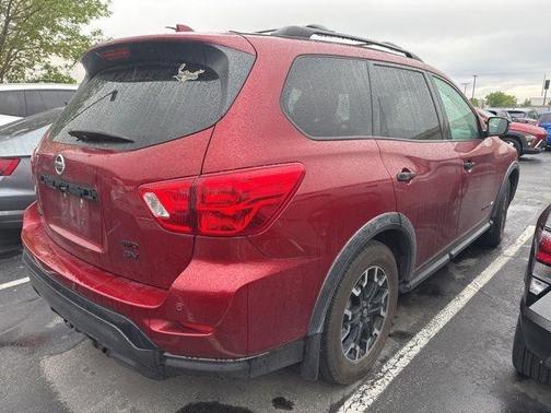 Scarlet Ember 2020 Nissan Pathfinder SV