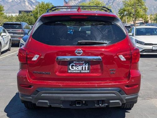 Scarlet Ember 2020 Nissan Pathfinder SV