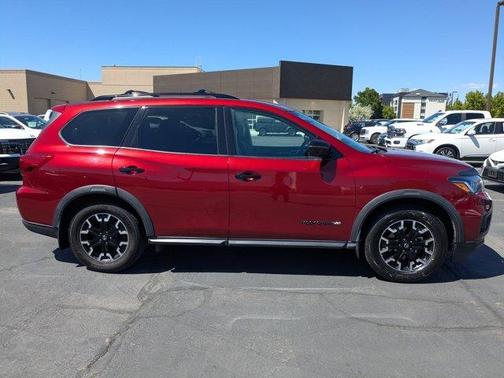 Scarlet Ember 2020 Nissan Pathfinder SV