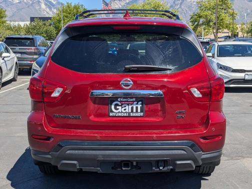 Scarlet Ember 2020 Nissan Pathfinder SV