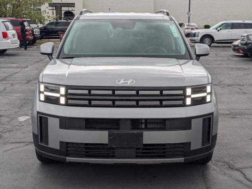 Shimmering Silver 2025 Hyundai SANTA FE HEV SEL