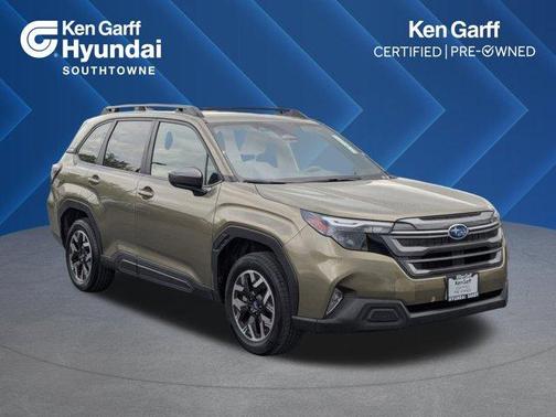 Autumn Green Metallic 2025 Subaru Forester Premium