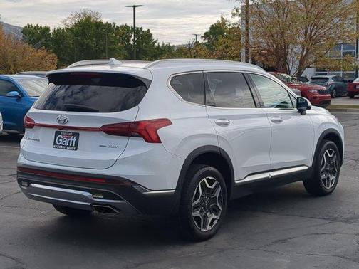 Quartz White 2022 Hyundai SANTA FE Limited
