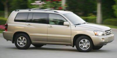Blue 2007 Toyota Highlander Sport