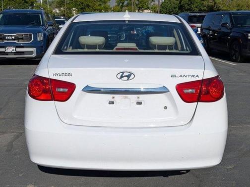 Nordic White 2010 Hyundai ELANTRA GLS