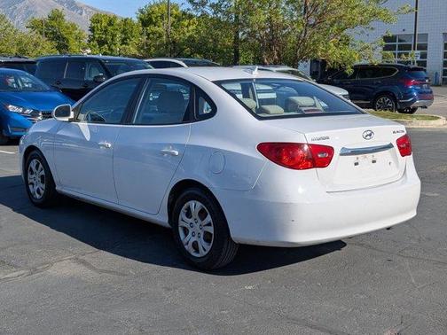Nordic White 2010 Hyundai ELANTRA GLS