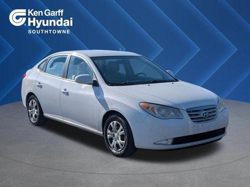 Nordic White 2010 Hyundai ELANTRA GLS