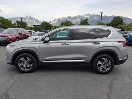 Shimmering Silver 2022 Hyundai SANTA FE SEL