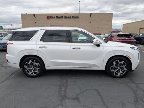 Hyper White 2021 Hyundai PALISADE Calligraphy