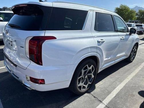 Hyper White 2021 Hyundai PALISADE Calligraphy