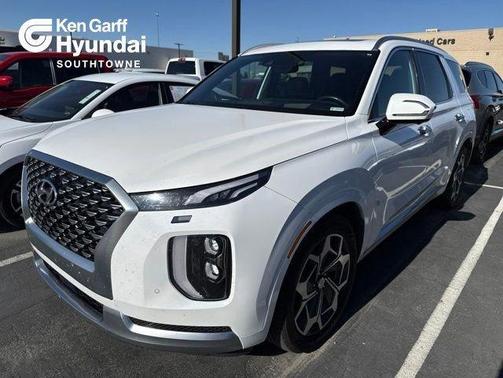 Hyper White 2021 Hyundai PALISADE Calligraphy