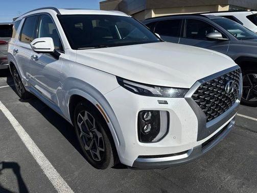 Hyper White 2021 Hyundai PALISADE Calligraphy