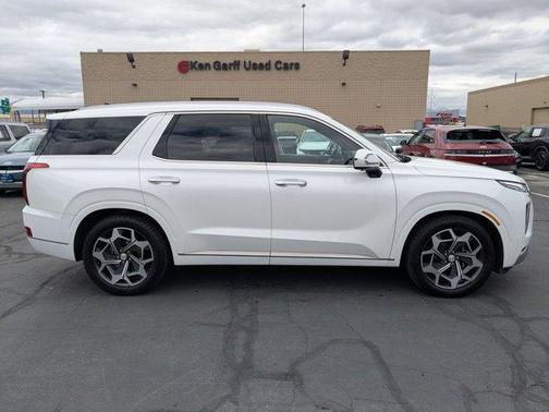 Hyper White 2021 Hyundai PALISADE Calligraphy