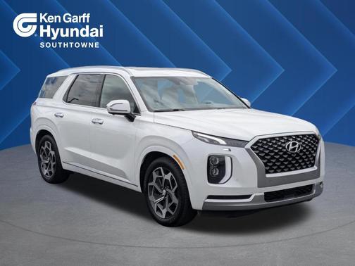 Hyper White 2021 Hyundai PALISADE Calligraphy